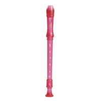 Flauta Doce Yamaha Yrs-20B Barroca Rosa