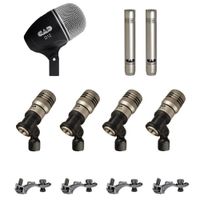 Kit Microfone Cad Touring7 Para Bateria 7  Peças