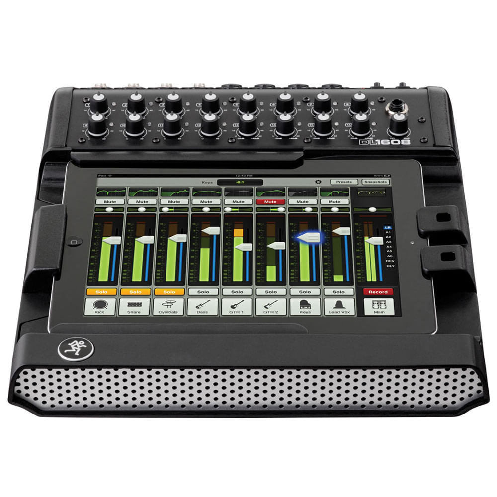 Mesa Mackie Dl1608L Digital Para Ipad