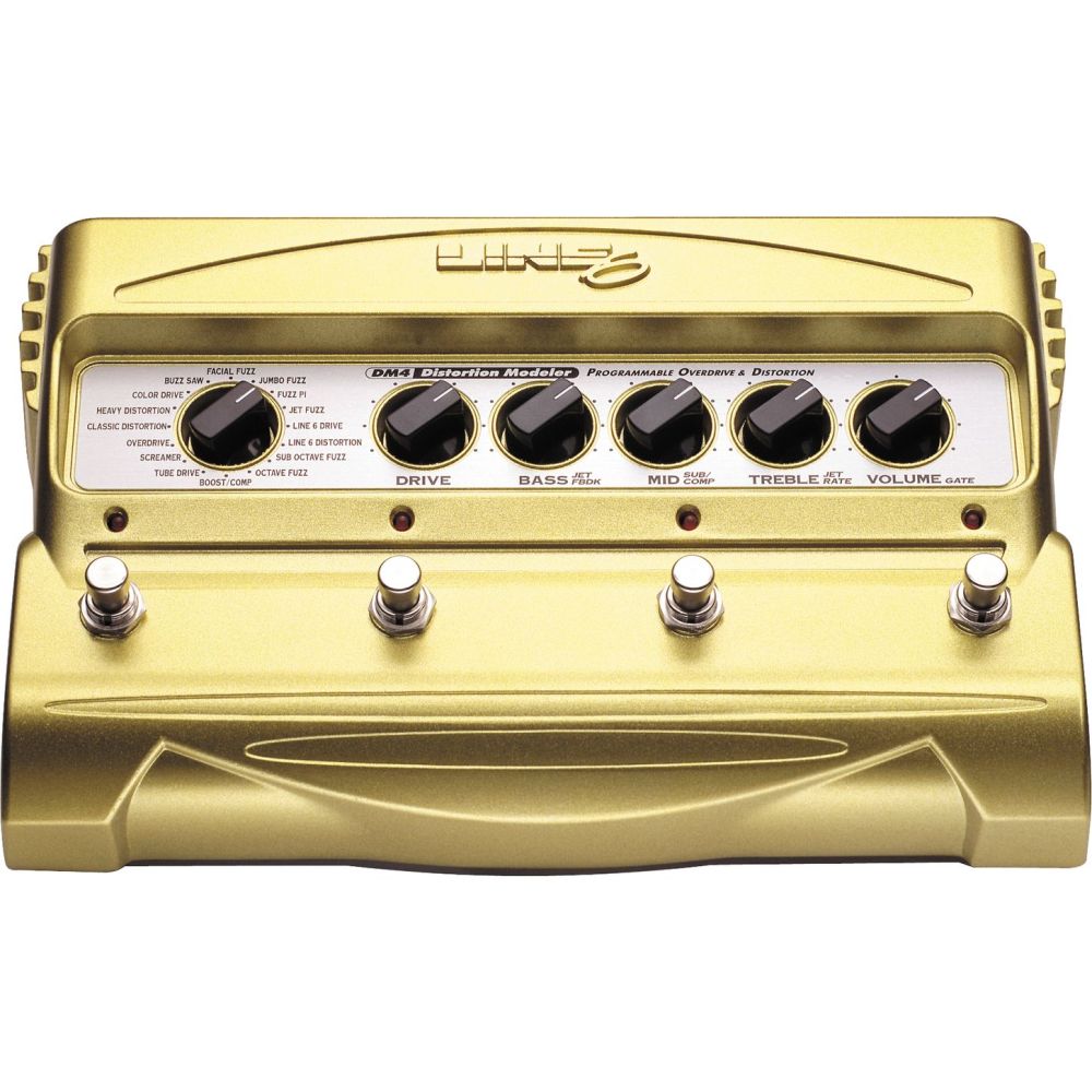 【メール便送料無料対応可】 PEDAL LINE6 GUITARRA PARA DISTORCAO DM4 ギター
