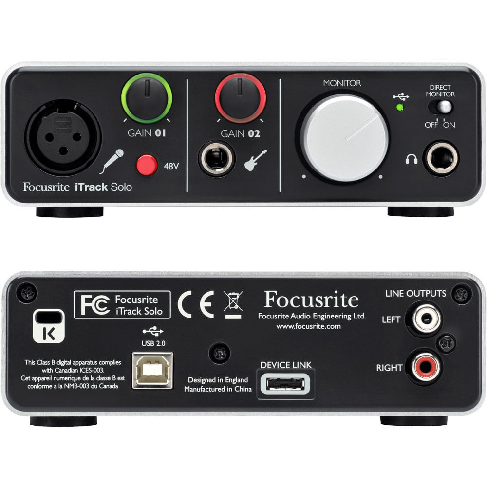 【美品】Focusrite iTrack Solo Focusrite iTrack Solo - X5 Music