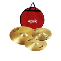 Percussao Prato Kit Twister Twr90 14/16/20 C/Bag
