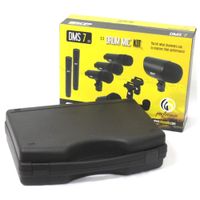 Kit Microfone Skp Dms7 Para Bateria