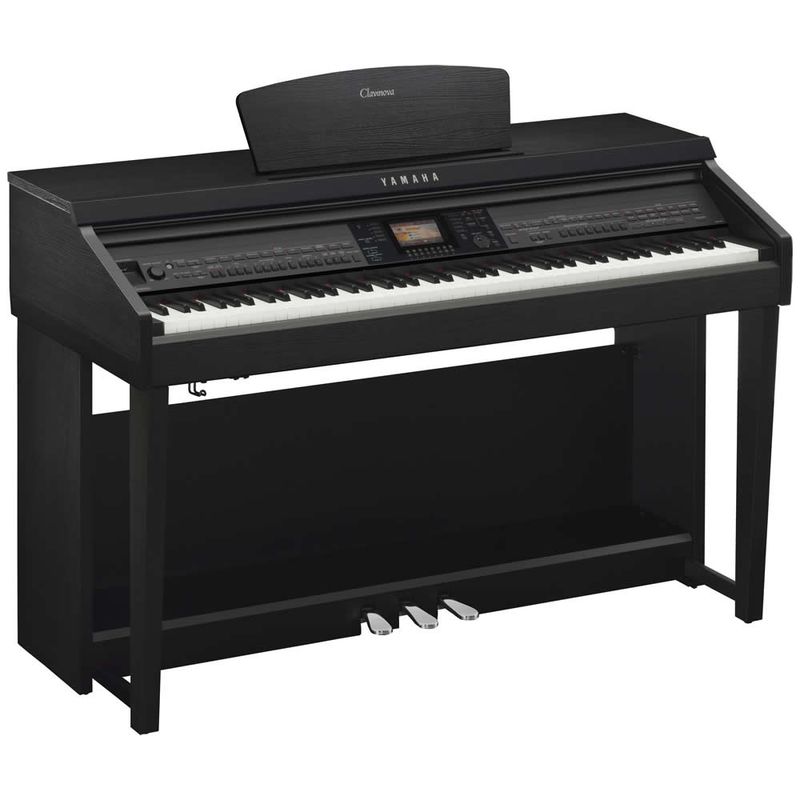 Piano-Digital-Yamaha-Clavinova-CVP-701-Preta