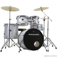 Bateria Nagano Garage Rock 22 Grey Sparkle