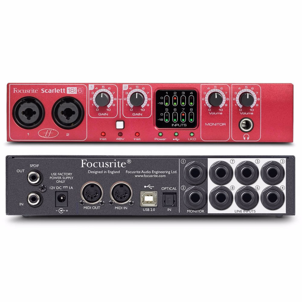 Focusrite Scarlett 18i6 オーディオインターフェース 1.jpg?v=636002211748630000