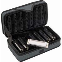 Kit Hohner Gaita Blues (C/D/E/F/G/A/Bb) 7 Pecas