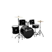 Bateria Phantom Nda3181 Custom Black 5 Peças