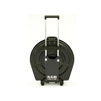 Case Para Pratos Kgb Eppc Fibra Com Rodas