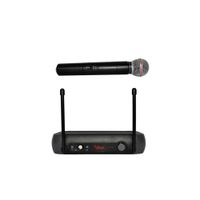 Microfone Leacs Lc-101 Sem Fio Vhf 1 Bastão