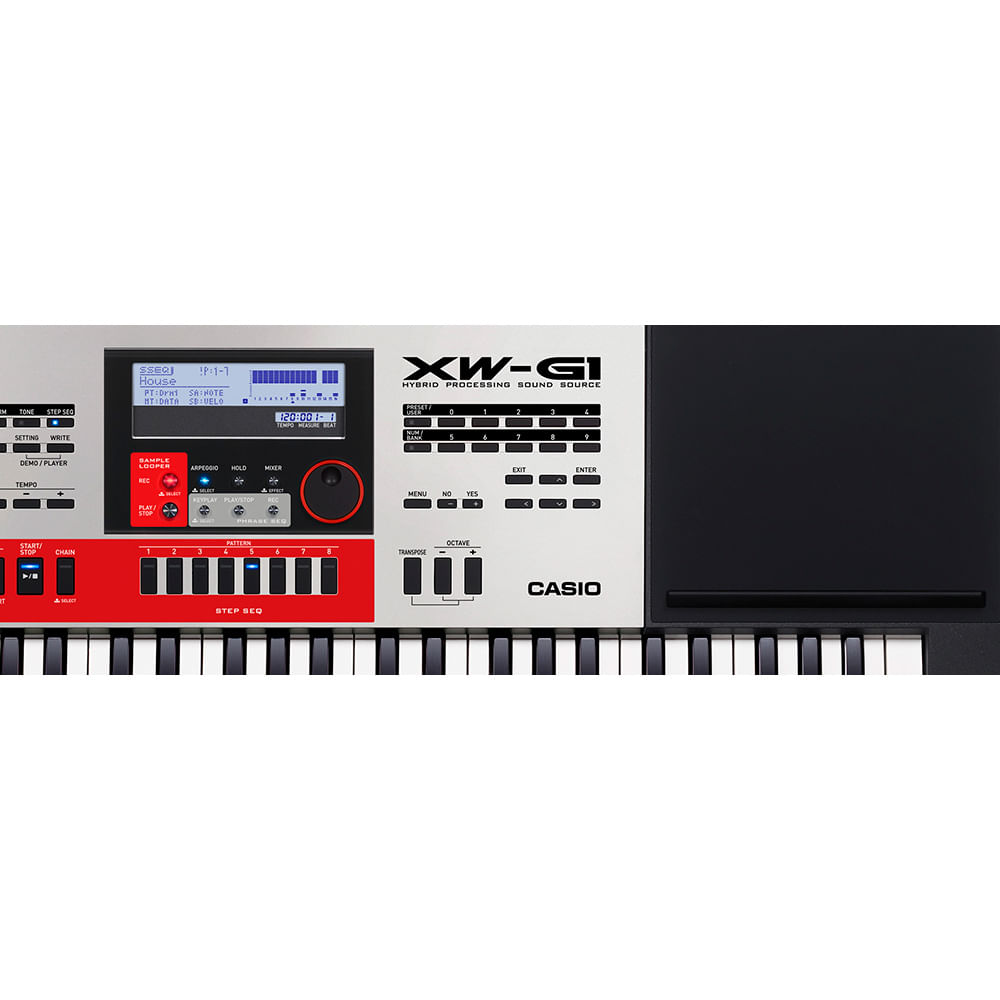 Sintetizador Casio Xw-g1 | Parcelamento sem juros