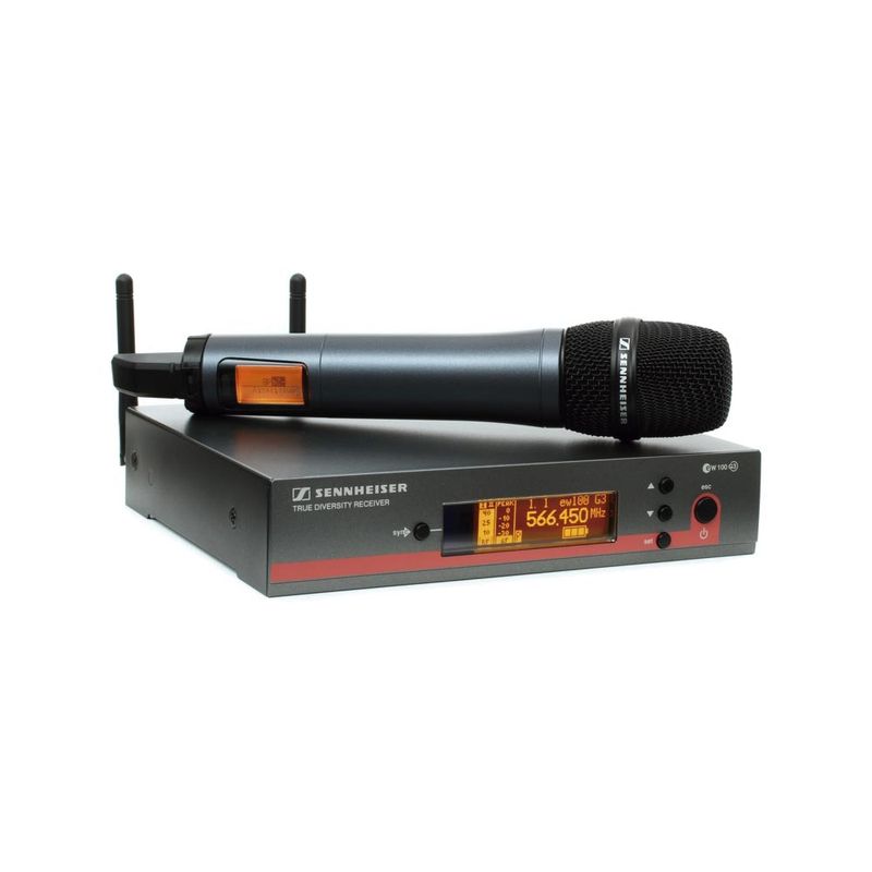 MICROFONE-SENNHEISER-EW135-G3-SEM-FIO-UHF-COM-BASTAO-E835-G3