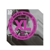 ENCORDOAMENTO PARA GUITARRA D'ADDARIO EXL120 09 JOGO COM 10 SETS PROPACK
