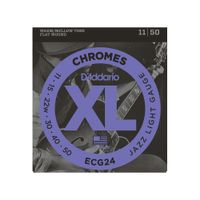 Encordoamento Para Guitarra D'Addario Ecg24 011 Jazz Light Gauge