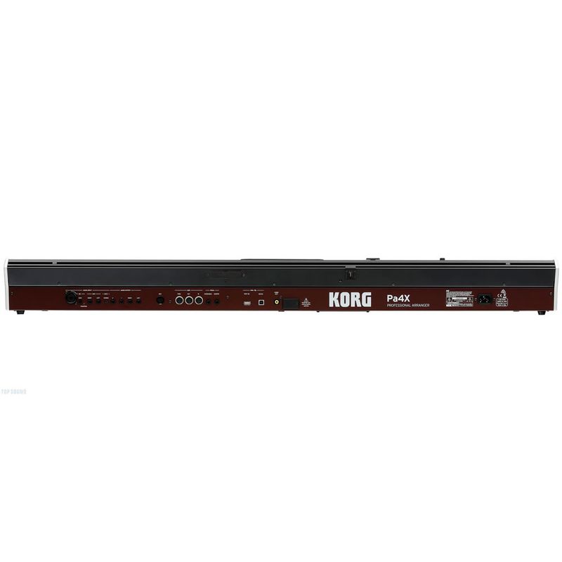 Korg-PA4X-76-Rear