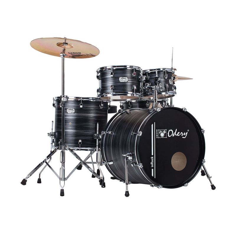 BATERIA-ODERY-INROCK-SERIES-IR200-COM-FERRAGEM-HW-BL-PRETO