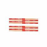 Kit-De-4-Pares-Baqueta-Vic-Firth-5a-Vic-Grip-Madeira