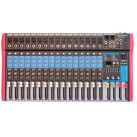Mesa De Som Soundvoice 16 Canais Ef/Eq Ms- 162 Eux Usb Mp3 Player