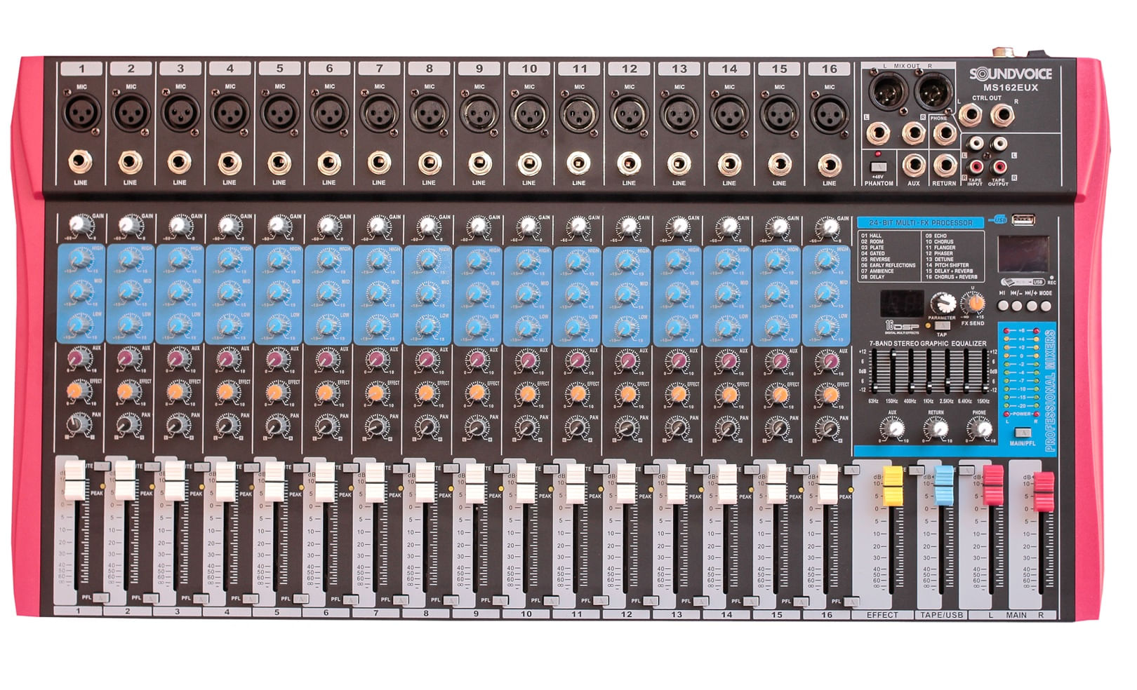 X5-MUSIC-ÁUDIO-MESA SAUNDVOICE
