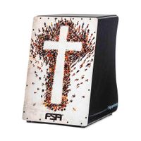 Cajon Fsa Gospel Fg1506 Cruz Eletro Acústico