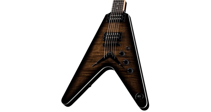 GUITARRADEAN-VX-FLAME-TOP-CHARCOAL-BURST