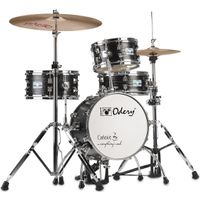 Bateria Odery Drum Cafe Kit Mini Preta