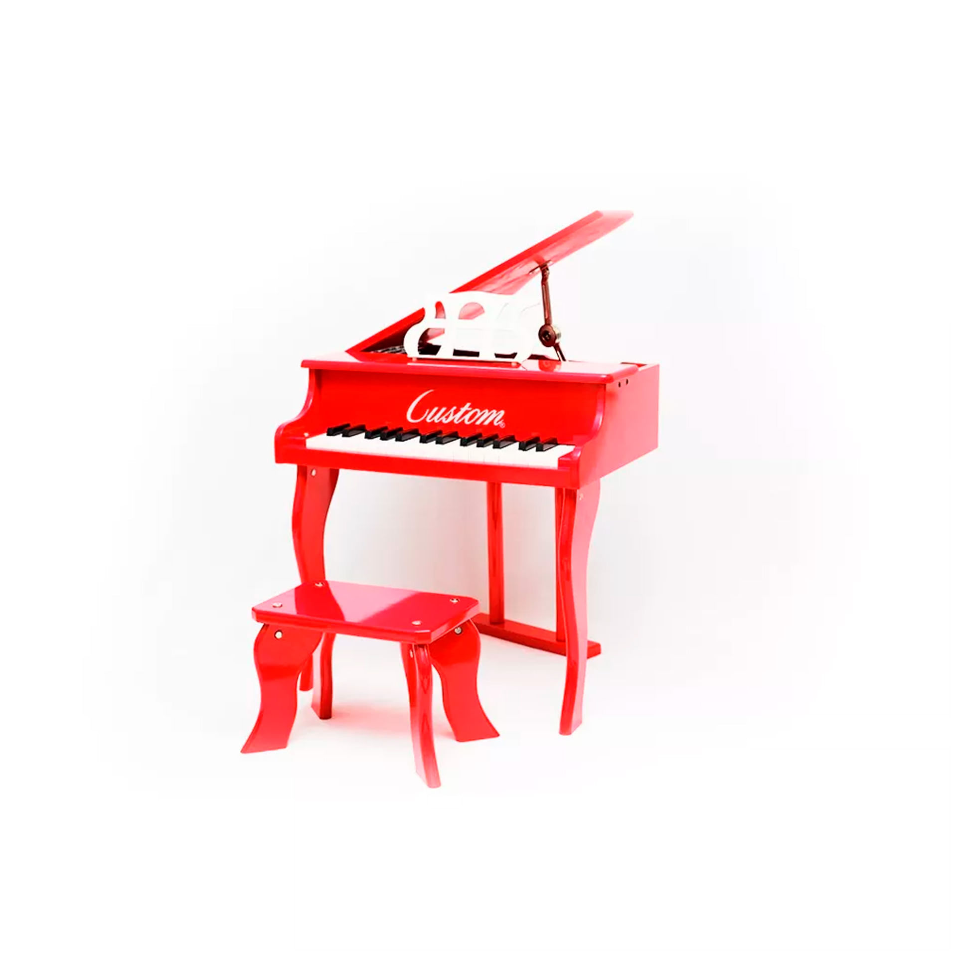 PIANO INFANTIL ELETRICO TURBINHO VERMELHO E-PIANO-RD - PIANO INFANTIL  ELETRICO TURBINHO VERMELHO E-PIANO-RD - TURBINHO