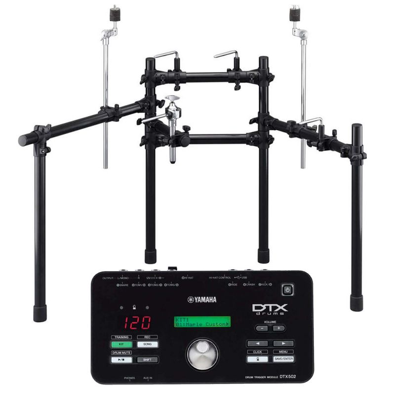PERCUSSAO-RACK-E-MODULO-YAMAHA-DMR502