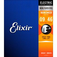 ENCORDOAMENTO DE GUITARRA ELIXIR 09 CUSTOM LIGHT 2027 (3215)