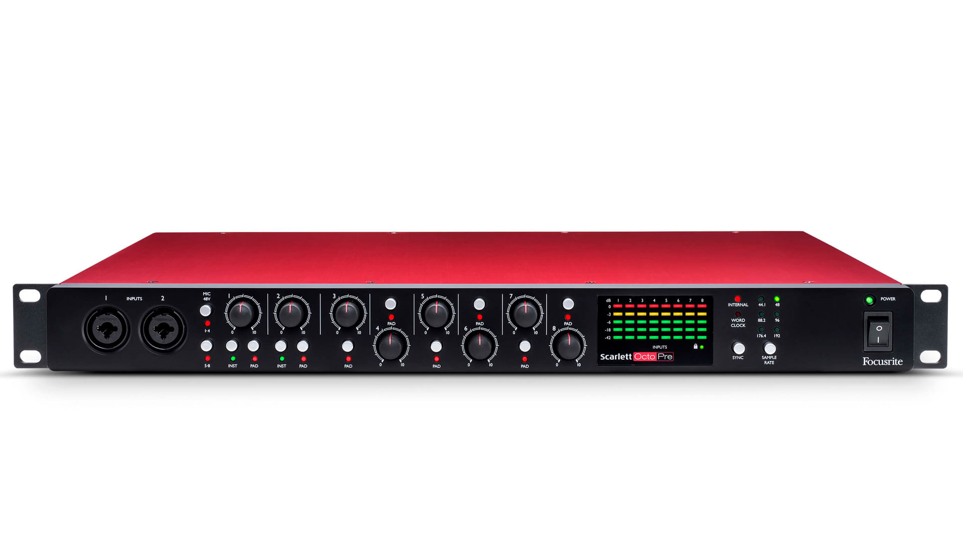 PRÉ AMPLIFICADOR FOCUSRITE SCALETT OCTOPRE