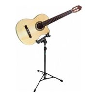 SUPORTE PARA VIOLÃO ASK PT-EGV  TOCAR EM PÉ