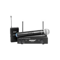 Kit De Microfone Lexsen Lm-Wf258 Sem Fio Uhf