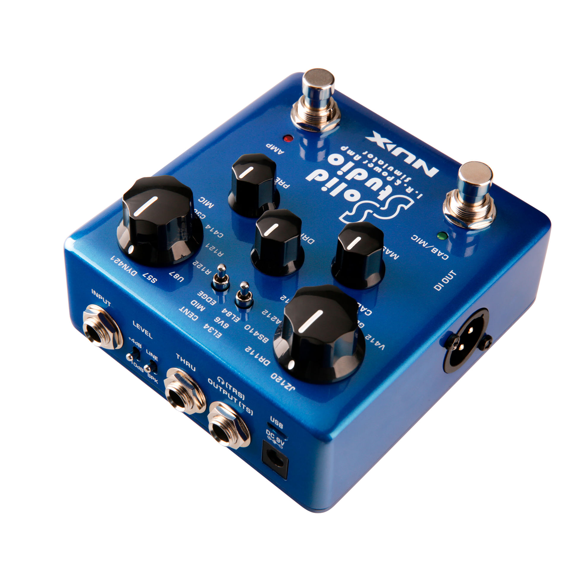 PEDAL DE GUITARRA NUX SOLID STUDIO NSS-5 USB