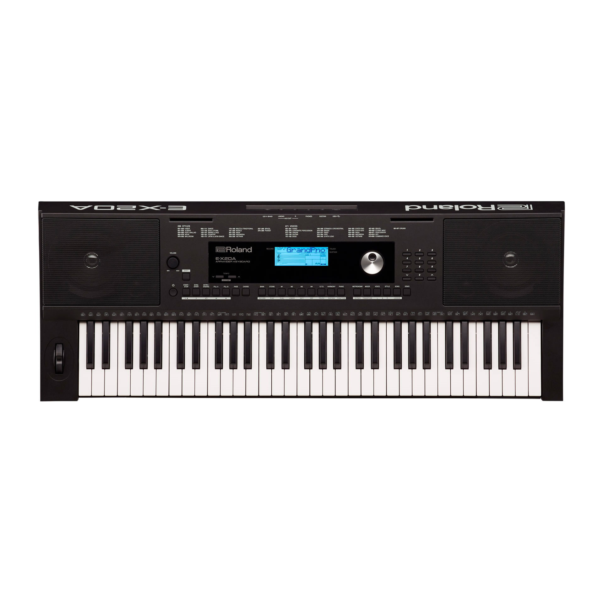 Teclado Arranjador Roland E-X20A