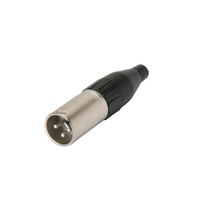 PLUG AMPHENOL AC3MM XLR MACHO LINHA 3P