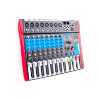 Mesa De Som Soundvoice 8 Canais Ms802Eux Mp3 Player