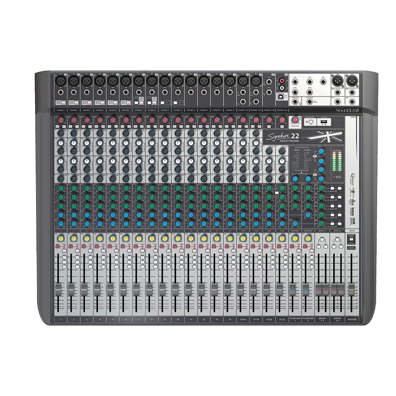MESA-DE-SOM-SOUNDCRAFT-SIGNATURE-22-MTK-MULTI-TRACK-USB-22-CANAIS