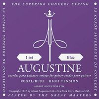 ENCORDOAMENTO PARA VIOLÃO AUGUSTINE REGALS BLUE SOLIST 2G NYLON TENSÃO ALTA