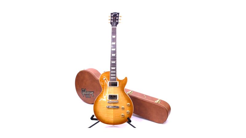 GUITARRA GIBSON TRADITIONAL LESPAUL Honey Burst COM CASE
