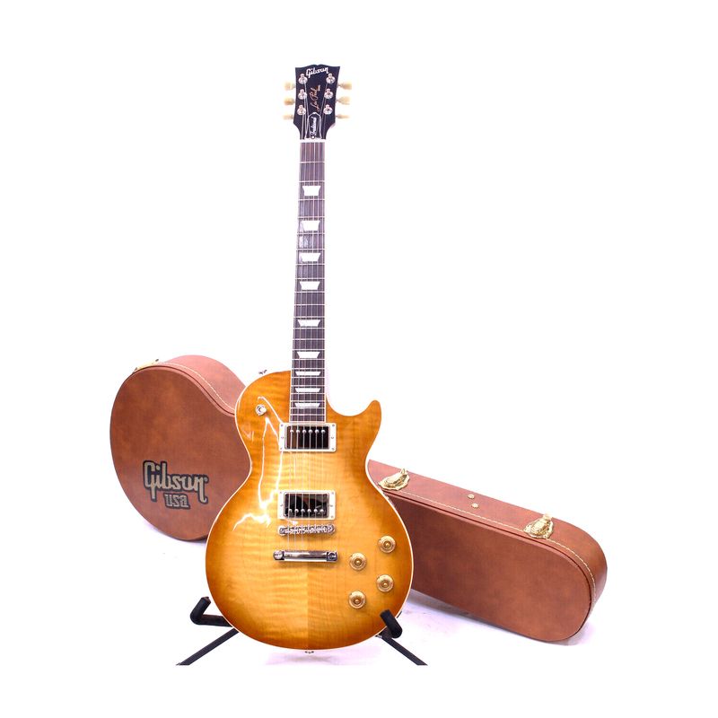 GUITARRA-GIBSON-TRADITIONAL-LESPAUL-Honey-Burst-COM-CASE