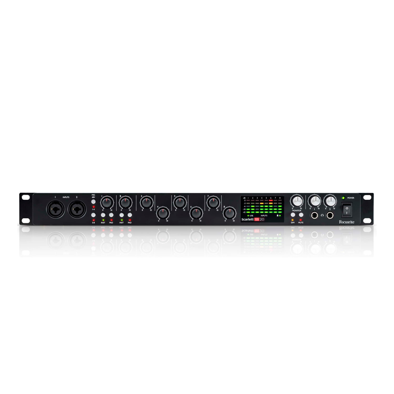 INTERFACE FOCUSRITE SCARLETT 18I20 2 GERAÇÃO
