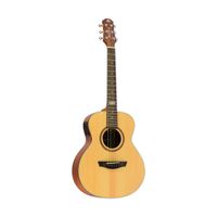 Violão Strinberg Mini Jumbo Sm200 Eletroacústico Natural Fosco Aço