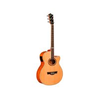 Violão Tagima Dallas Aço Eletrico Com Afinador Natural Brilhante