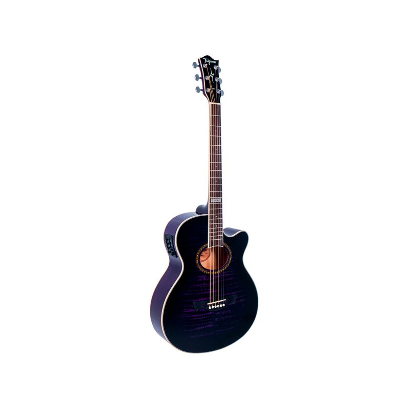 Violao-Tagima-Dallas-Aco-Eletrico-Com-Afinador-Roxo