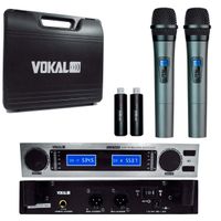 Microfone Vokal Sem Fio Vlr 502 Showroom