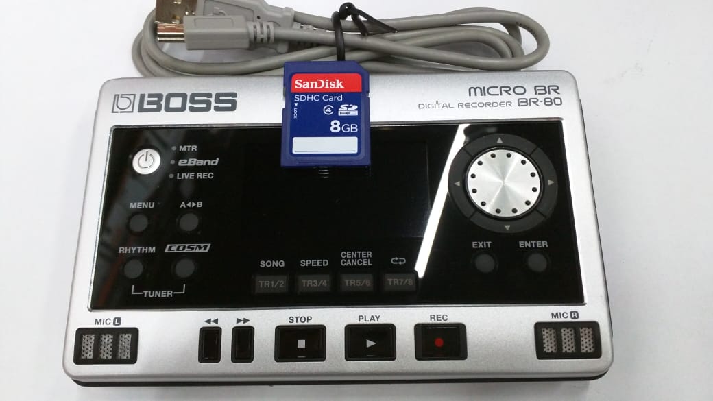 GRAVADOR BOSS MICRO BR BR-80 USADO