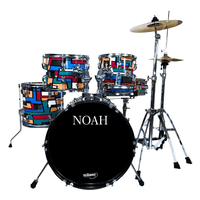 Bateria Noah Sc5 16 Juvenil Playground Com Ferragens E Pratos Sc5-16Cp-270