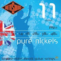 Encordoamento Guitarra Rotosound Pn11 Pure Nickel Medium 011