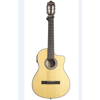 Violão Crafter Satin Hc-100Ce Opn Eletroacústico Nylon Natural