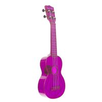 Ukulele Soprano Kala Waterman Fluorescente Purple Ka-Swf-Pl